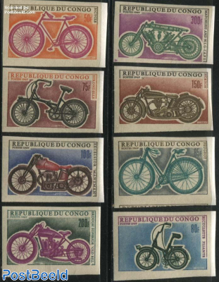 Motorcycles 8v, imperforated