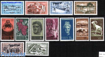 Definitives, tourism 13v