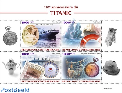 110th anniversary of Titanic