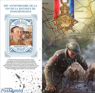 105the anniversary of the end of the battle of Passchendaele