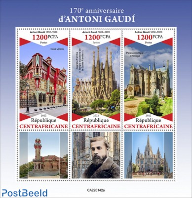 170th anniversary of Antoni Gaudí