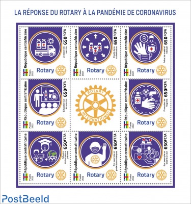 Rotary's response to the coronavirus pandemic