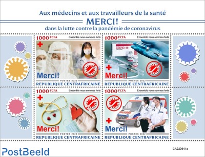 Thank you to all doctors, nurses and medical staff