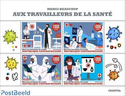 Thank you to all doctors, nurses and medical staff