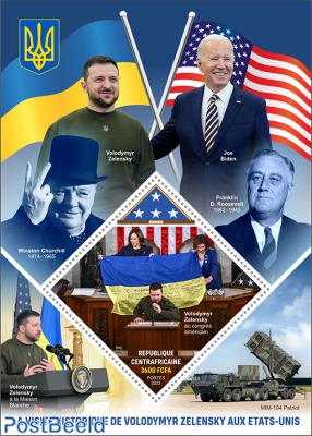 Volodymyr Zelenskyy visits United States