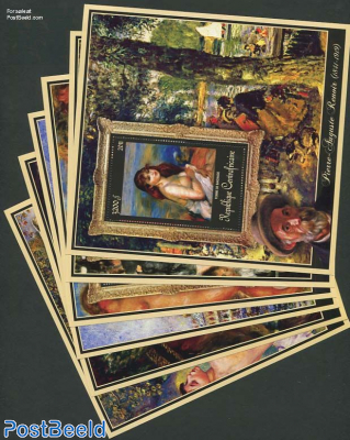 Renoir paintings 6 s/s