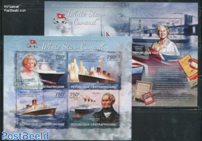 White Star-Cunard Lines 2 s/s