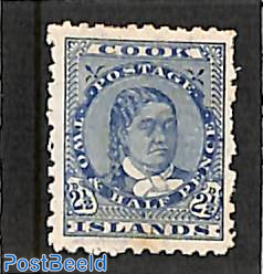 2.5p, without WM,  Stamp out of set
