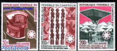 Montreal world exposition 3v