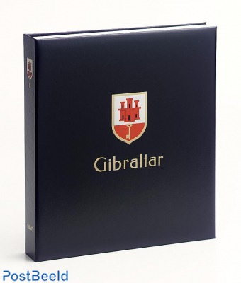 Luxe stamp album Gibraltar III 2019-2021