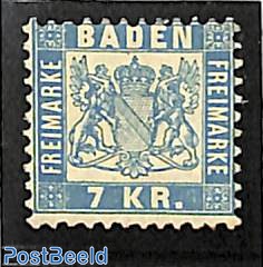 7kr, stamp out of set