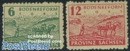 Land reforms 2v, all sides perforated