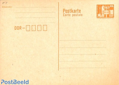 Postcard 25pf