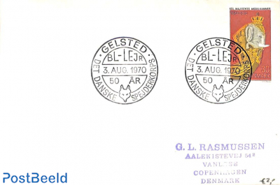 Cover with special postmark Scouting