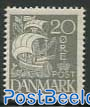 20ore, grey, Stamp out of set