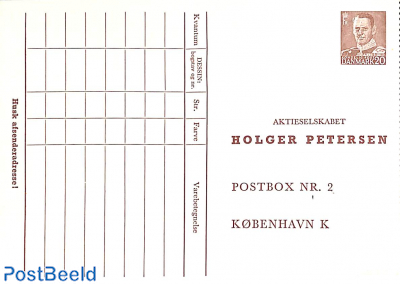 Private postcard Holger Petersen
