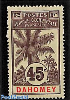 45c, stamp out of set