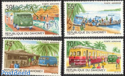 Postal transports 4v