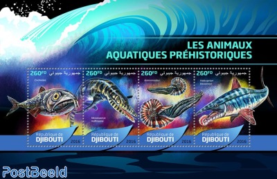 Prehistoric water animals 