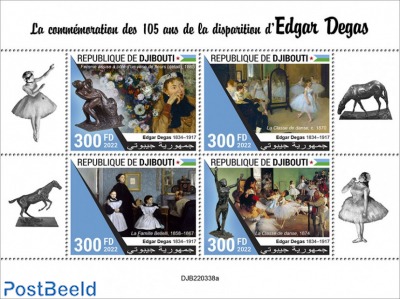 105th memorial anniversary of Edgar Degas