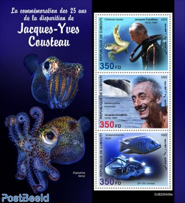 25th memorial anniversary of Jacques-Yves Cousteau 