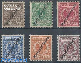 søsyge leje rig Stamp 1897, Germany, Colonies Marshall Inseln, overprints 6v (with recent  attest, 1897 - Collecting Stamps - PostBeeld - Online Stamp Shop -  Collecting