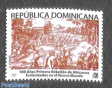 First slave revolts 1v