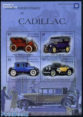 100 years Cadellac 4v m/s