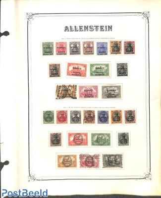 Page with Allenstein */o