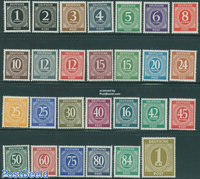 Allied occupation definitives 27v