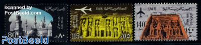 Airmail definitives 3v