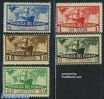 Discovery of America 5v (airmail)
