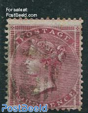 4p Redcarmine, Queen Victoria