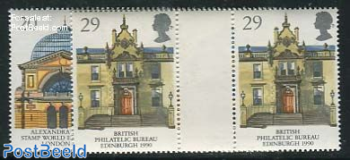 Europa, post offices 2v,Gutter pairs