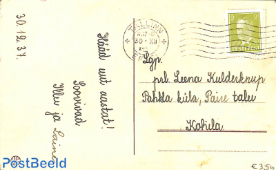 Postcard from Tallinn to Kohila