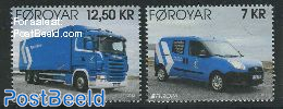 Europa, postal transport 2v