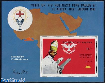 Popes visit in Africa s/s
