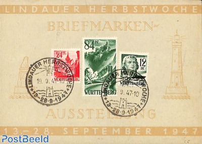 Souvenir card Lindauer Herbtstwoche