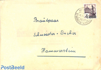 Letter from Efringen-Kirchen to Hammerstein