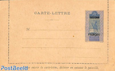 Letter card 25c