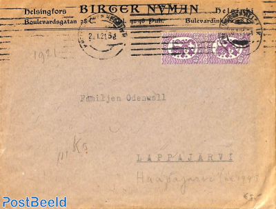 Letter from HELSINGFORS to Lappajarvi