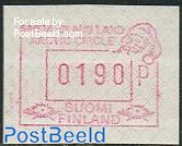 Santa Claus Land Arctic Circle 1v, automat stamp