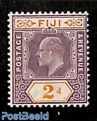 2d, WM Crown-CA, Stamp out of set