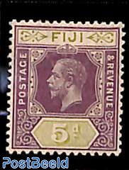5d, WM Multiple Crown-CA, Stamp out of set