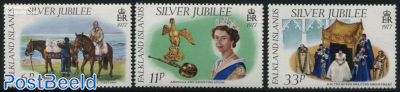 Silver jubilee 3v