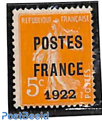 Precancel France 1922