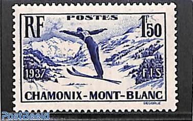 Skiing Chamonix 1v