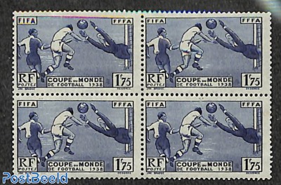 World cup football 1v, block of 4 [+]