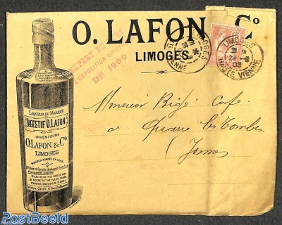 Business mail from O. Lafon