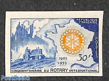50 years Rotary 1v, imperforated